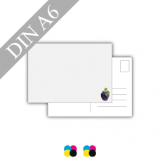 Postcard | 350gsm paper matt | DIN A6 | 4/4-coloured